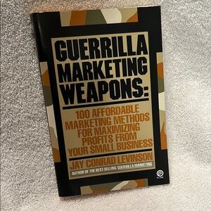 Guerrilla Marketing Weapons Book